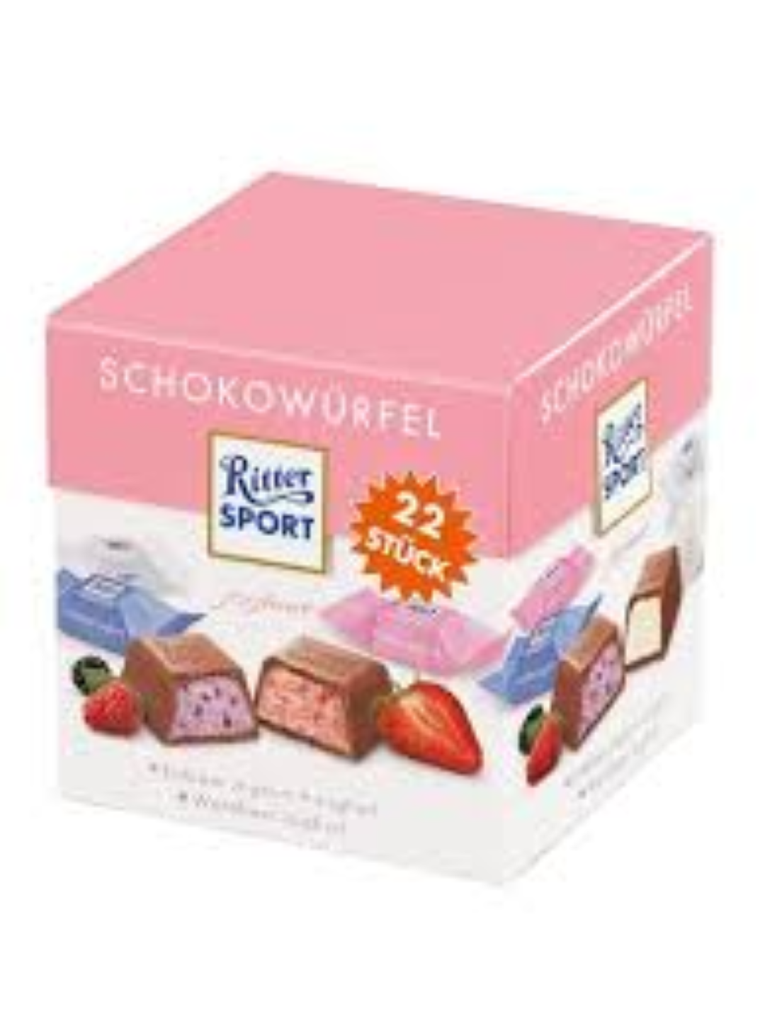 RITTER SPORT YOGURT MIX CUBES 176G